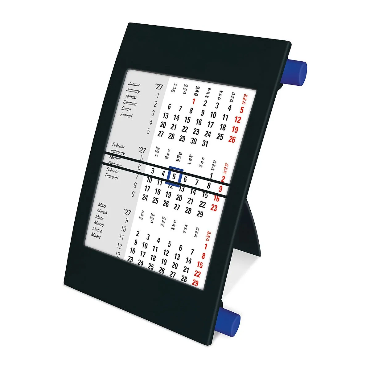 SIMPLEX 3-Monats-Tischkalender 2027/28