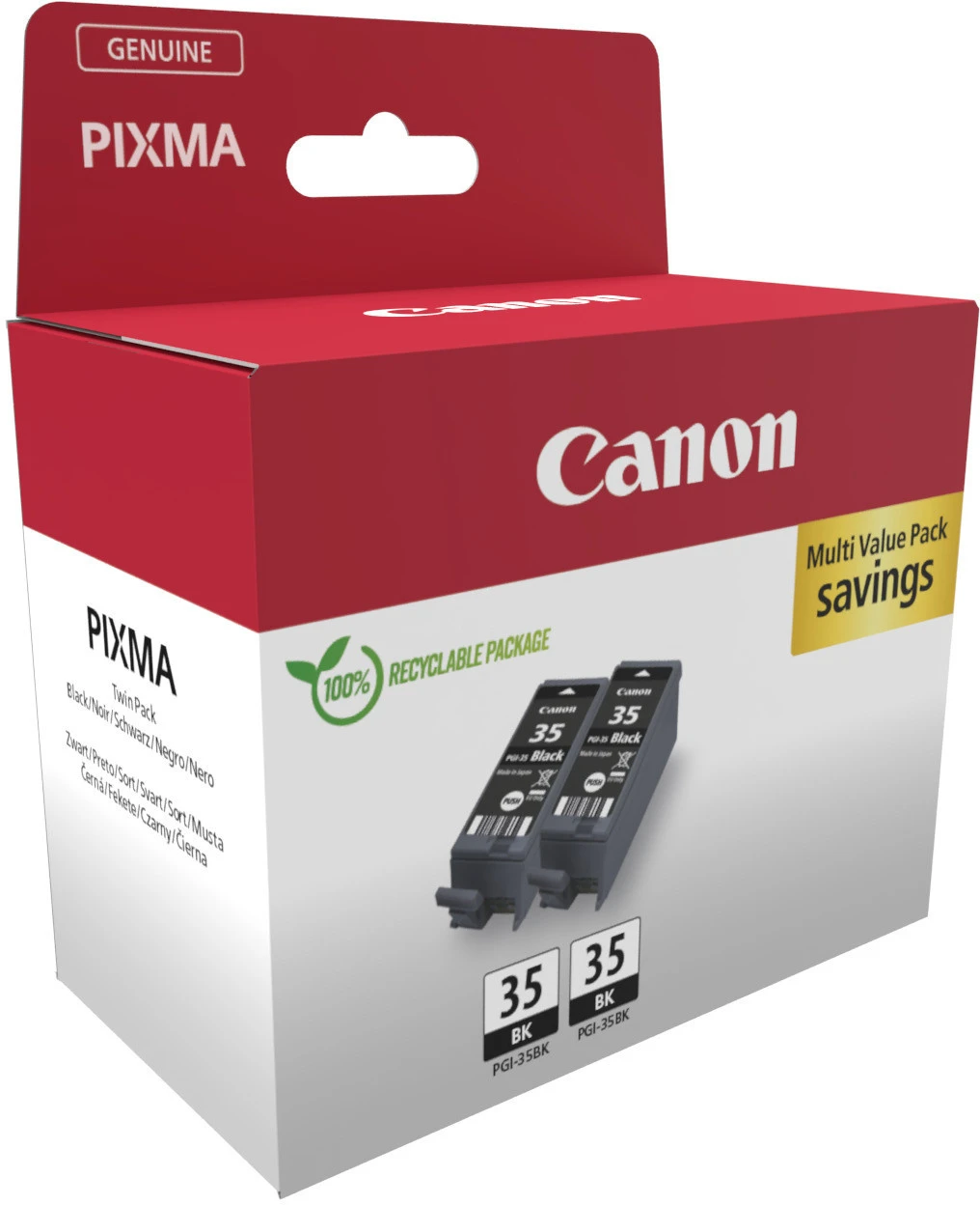 CANON Twin Pack Tinte schwarz