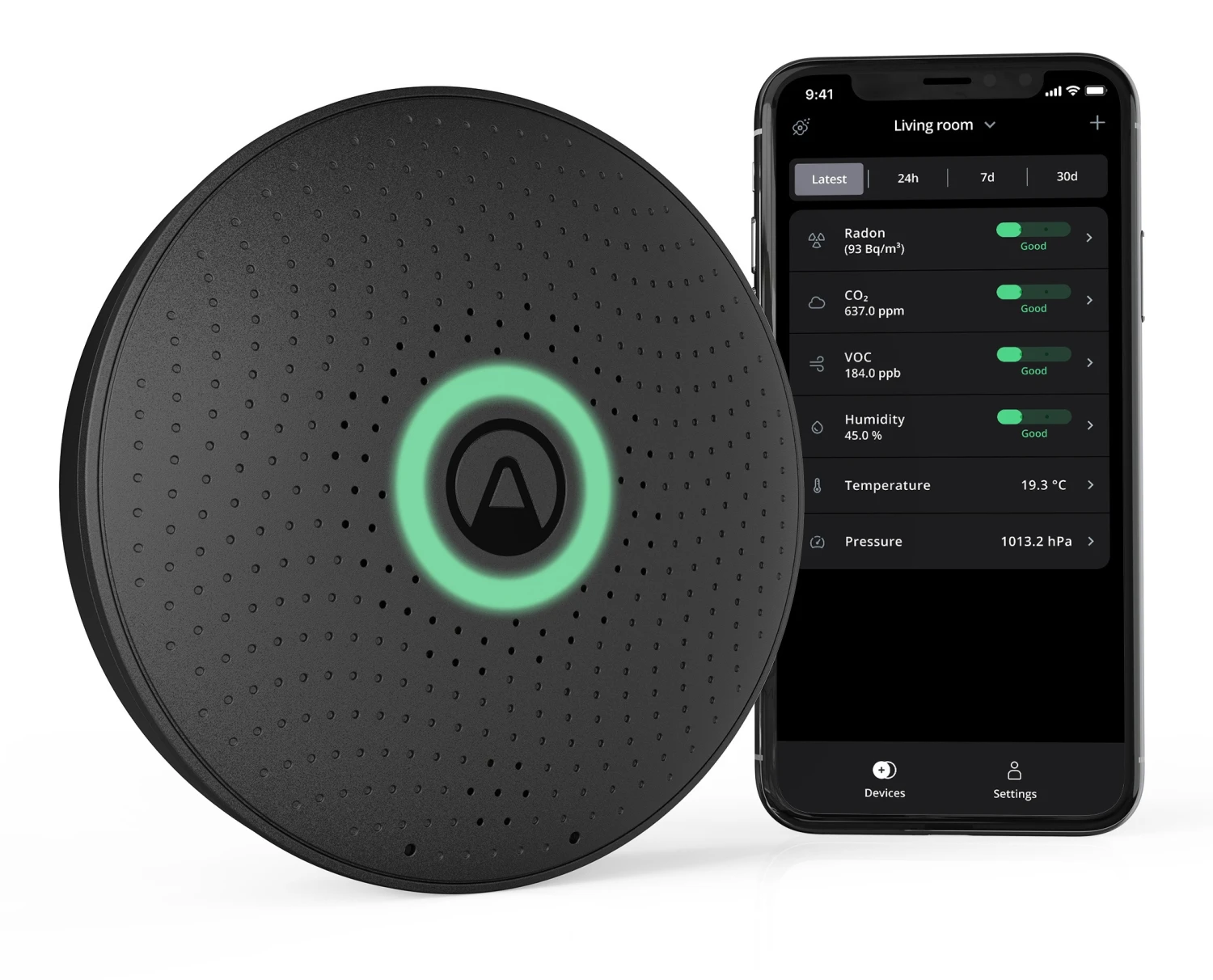 Airthings Wave Plus