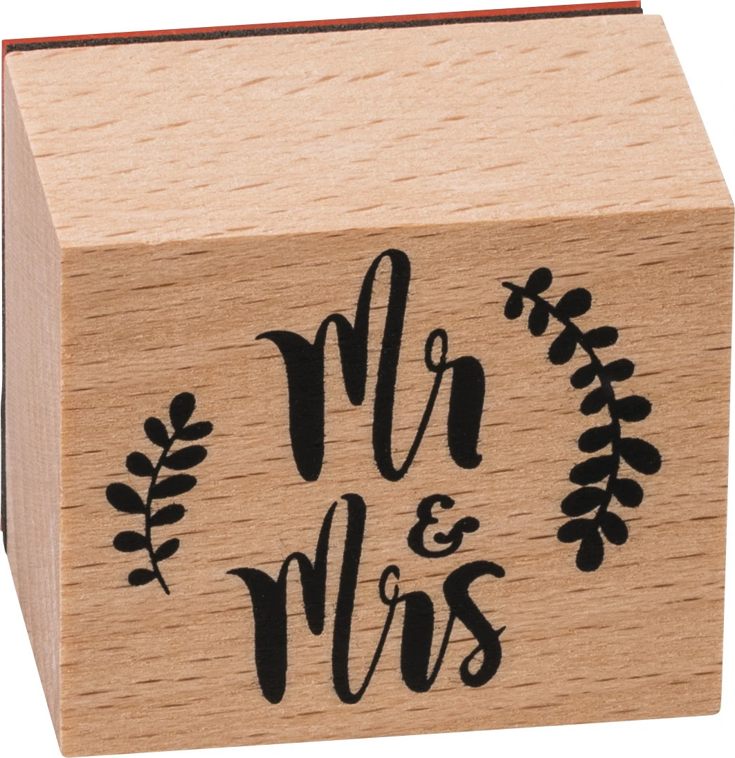 HEYDA Stempel-Set Hochzeit 12x10x3cm