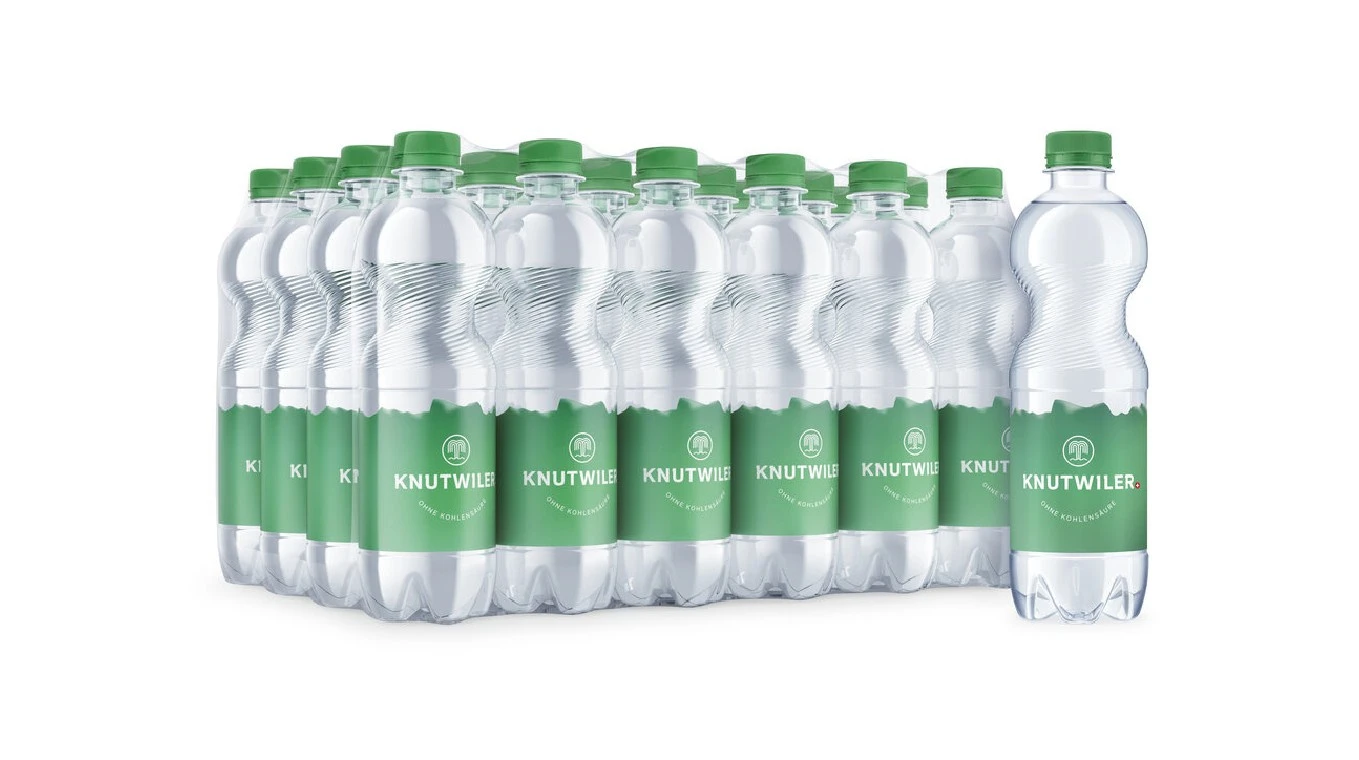 KNUTWILER Mineralwasser ohne Kohlensäure 24 x 500 ml