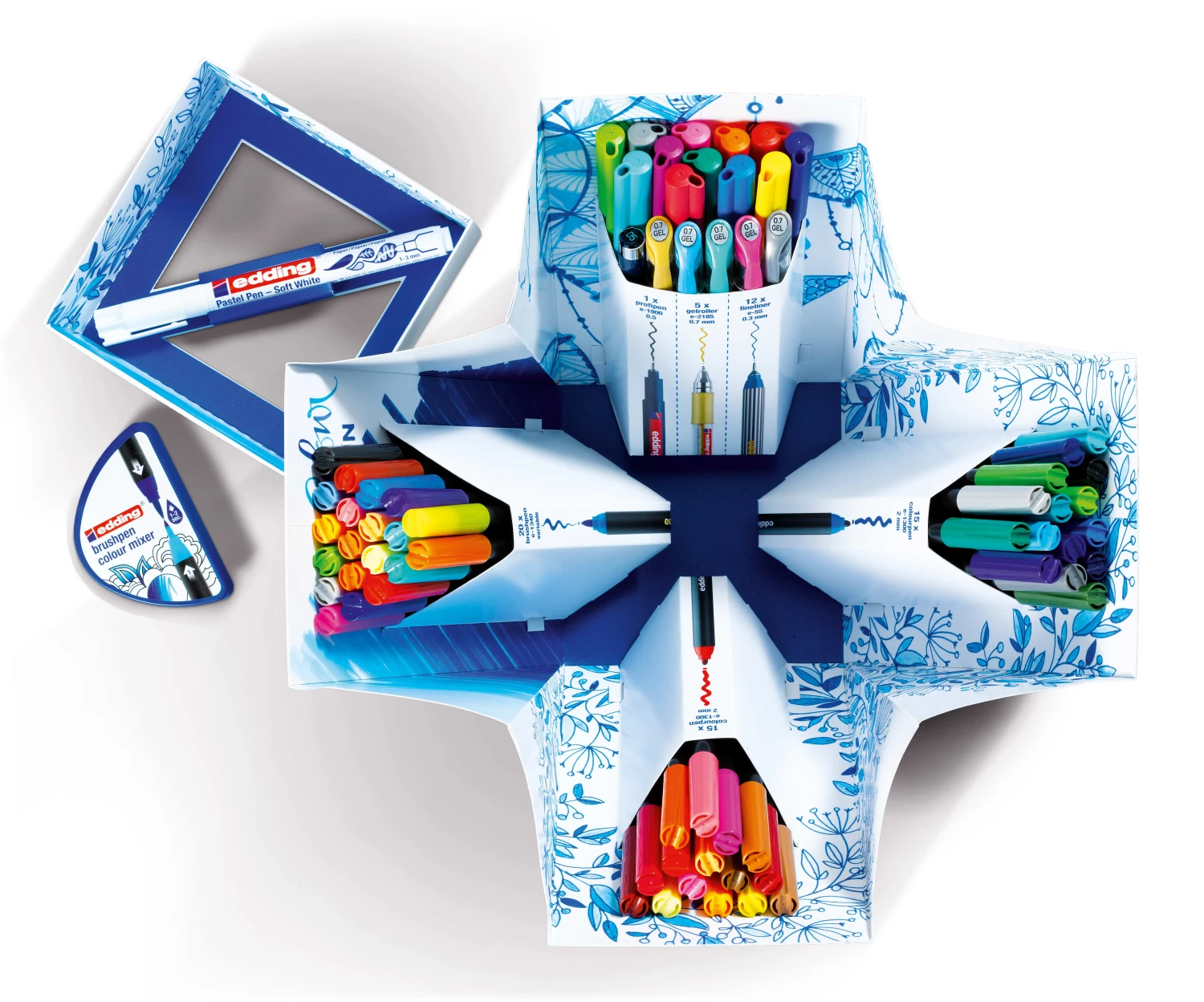 EDDING 1340 Brushpen Color Happy Box