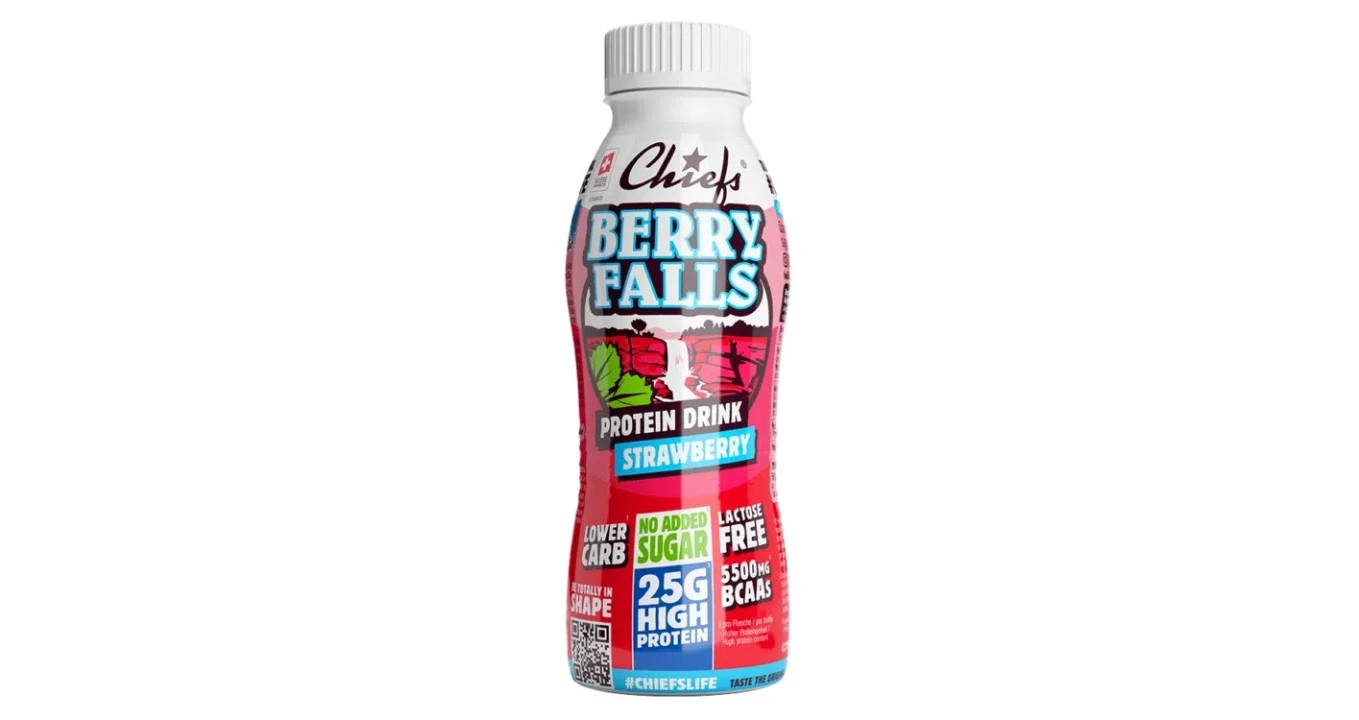 CHIEFS Protein Drink Strawberry 8 x 330 ml