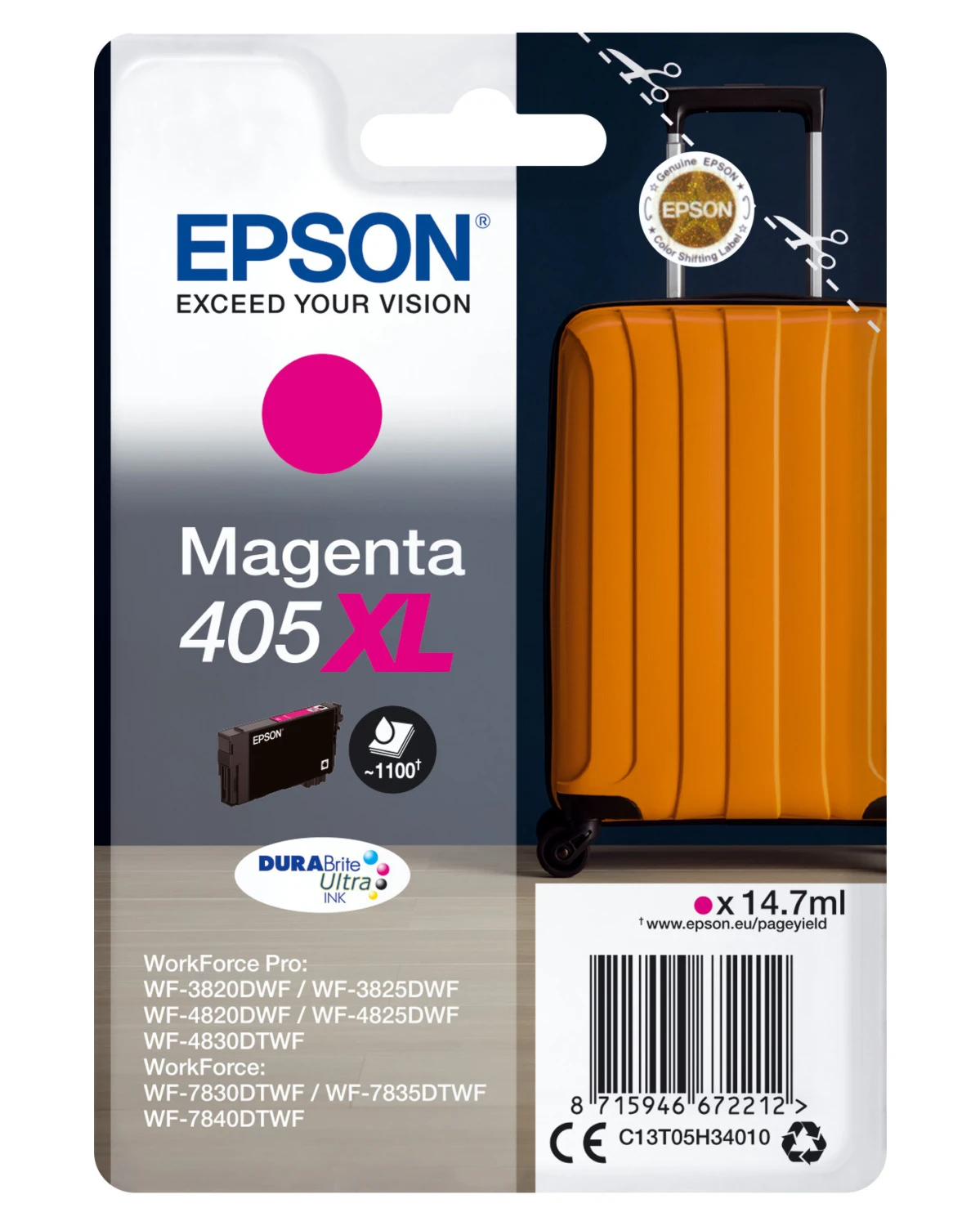 EPSON Tintenpatrone 405XL magenta