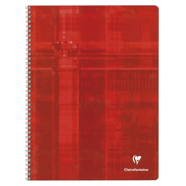 CLAIREFONTAINE Spiralheft assortiert A4 kariert
