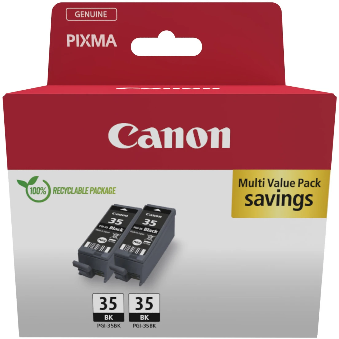 CANON Twin Pack Tinte schwarz