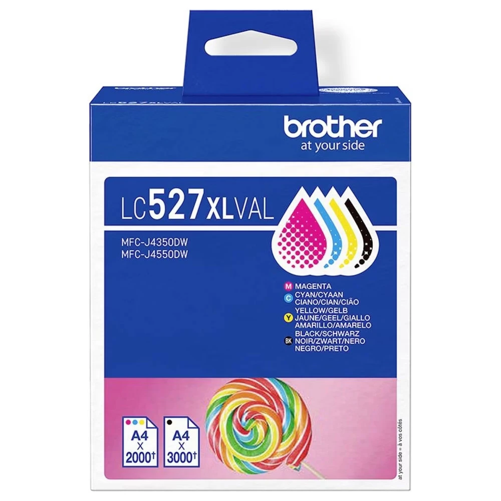 BROTHER LC-527XLVAL Cartouche d'encre MultiPack
