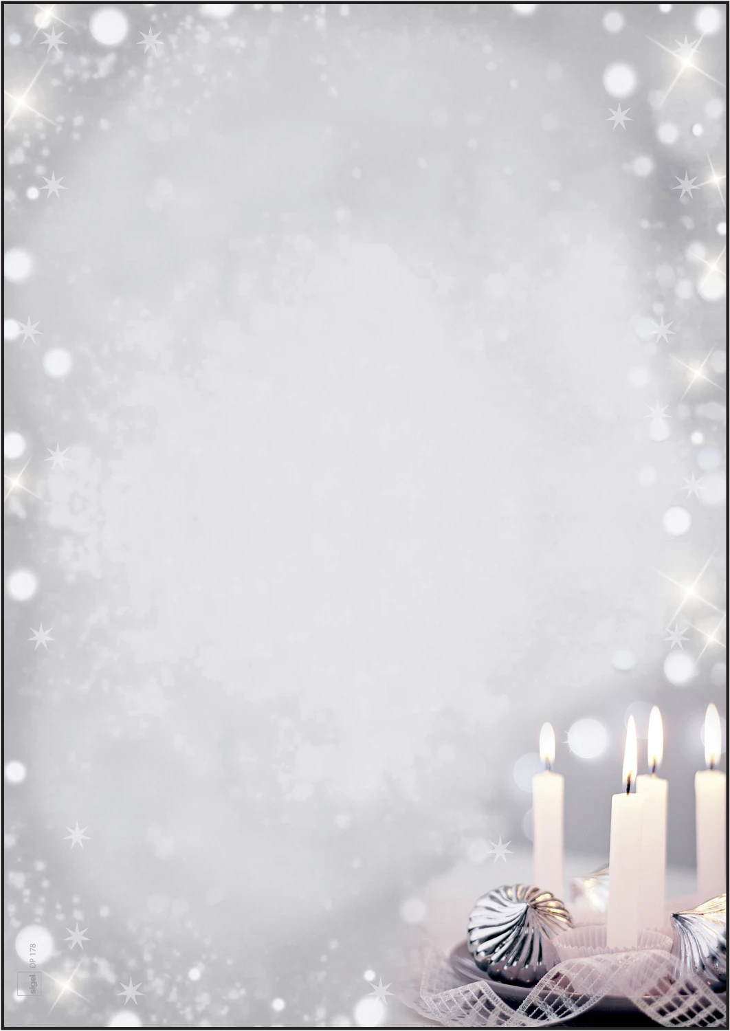 SIGEL DP178 Papier Noël A4 - 100 feuilles