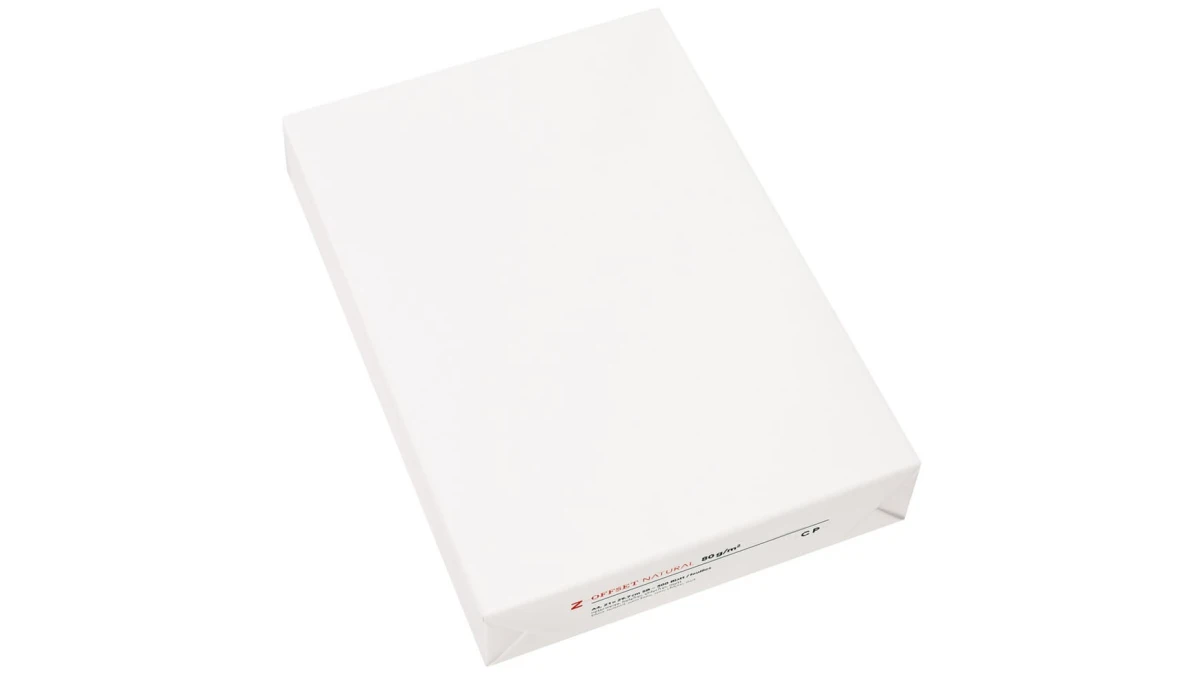 Z-OFFSET Papier copieur Natural A4, 80 g/m², 500 feuilles