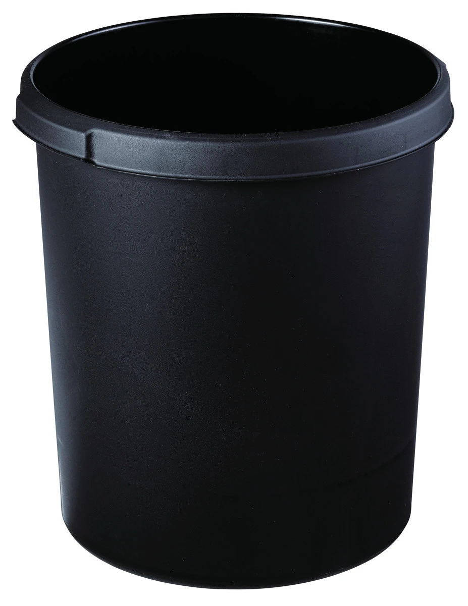 Corbeille à papier Han 30 litres, noir