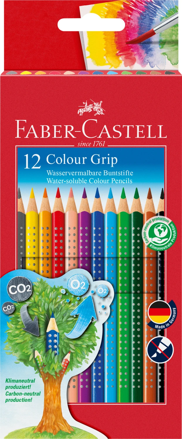 FABER-CASTELL Crayons colour GRIP