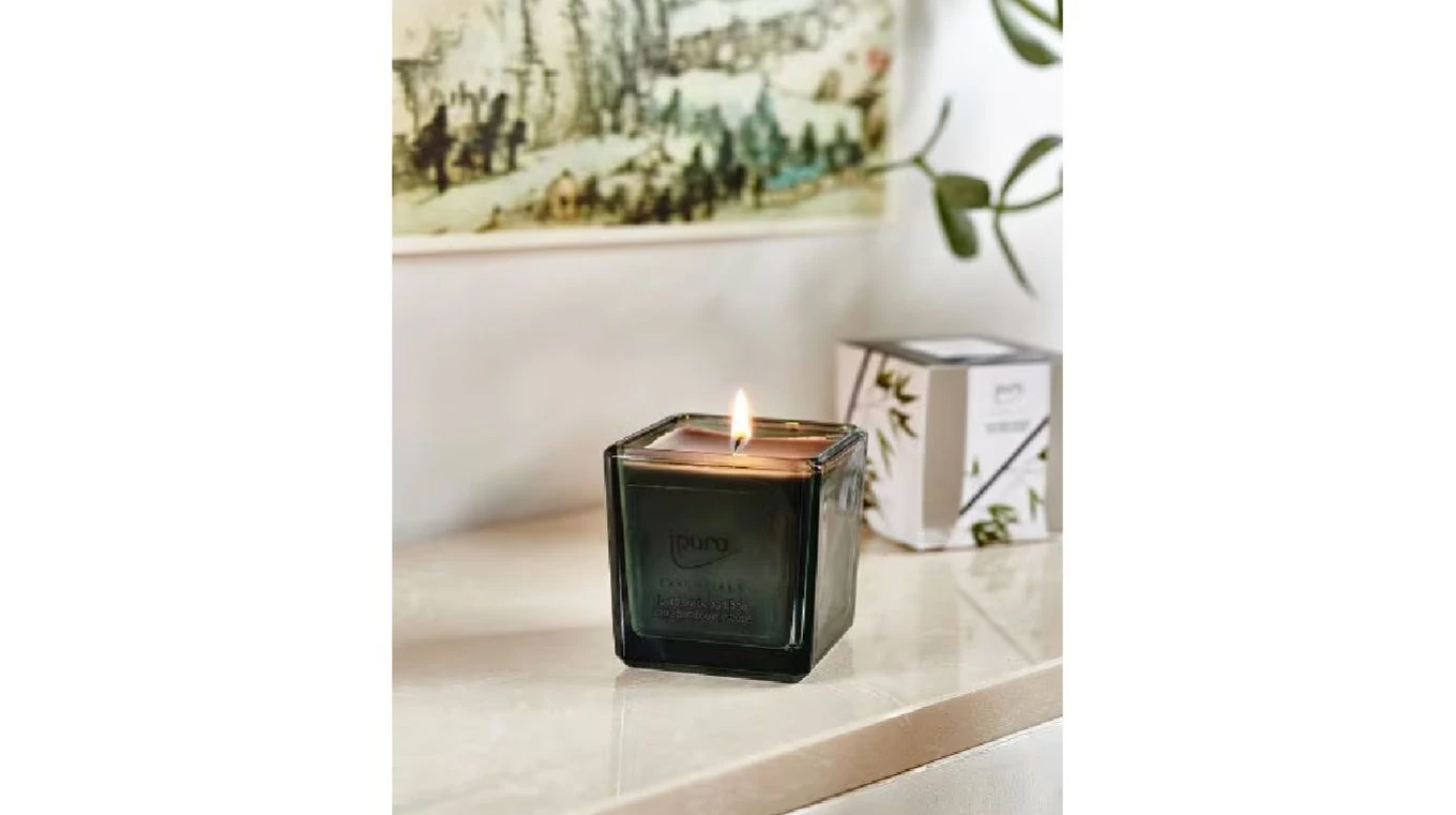 IPURO Bougie parfumée Essentials Black Bamboo