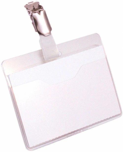 DURABLE Porte-noms avec clip 60 x 90 mm, 8106-19