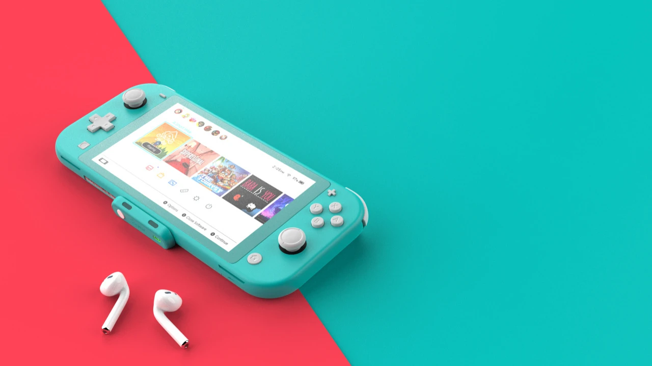 Genki Audio Lite Bluetooth Adapter für Nintendo Switch