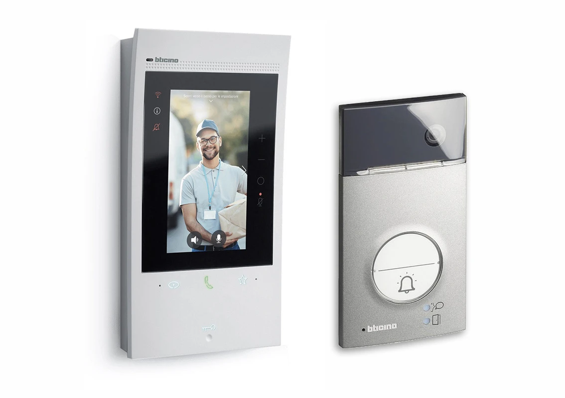 Bticino with Netatmo  Bticino with Netatmo Classe 300EOS EFH-Videoset