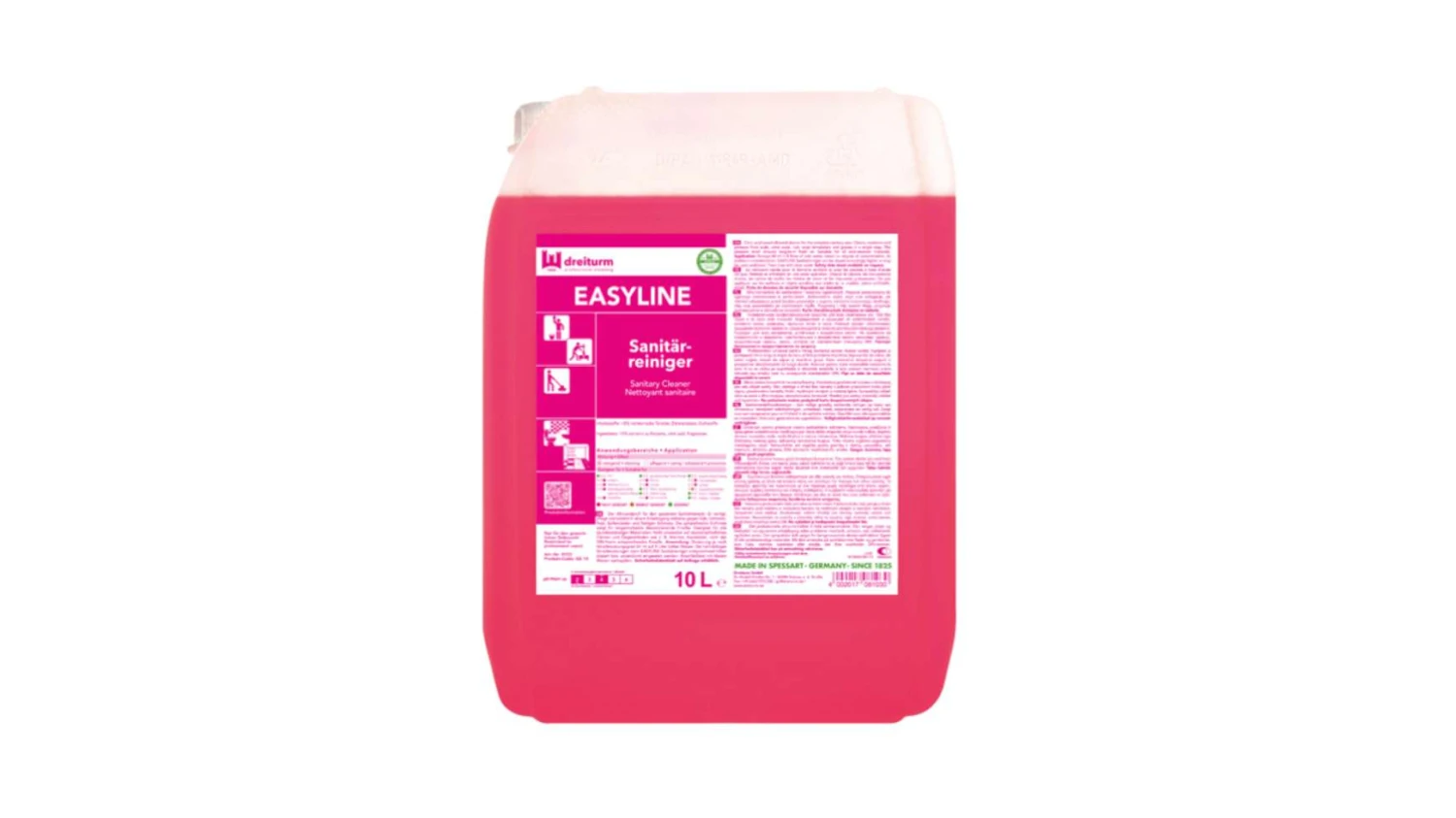 DREITURM Nettoyeur sanitaire Easyline 10 L