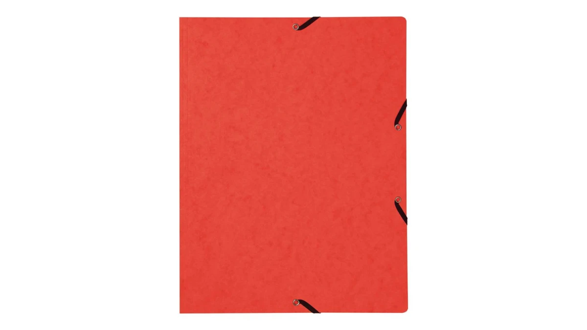 Biella Gummibandmappe, rot