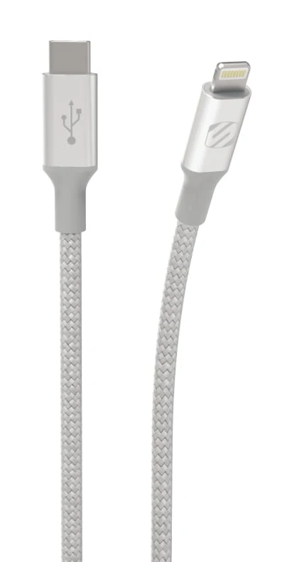 Strikeline Premium câble Lightning Gris spatial