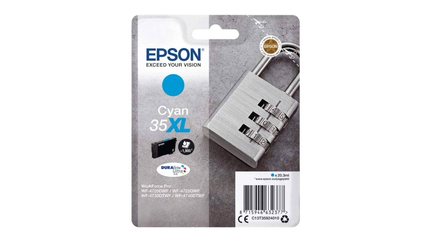EPSON T359240 Cartouche d'encre  cyan