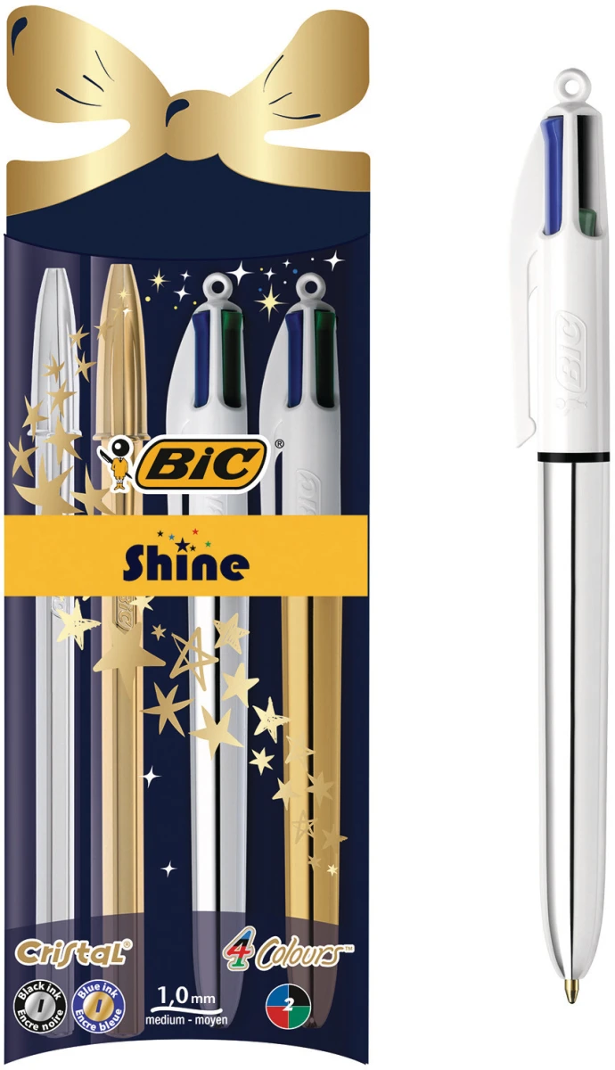 BIC Stylo à bille set Shine