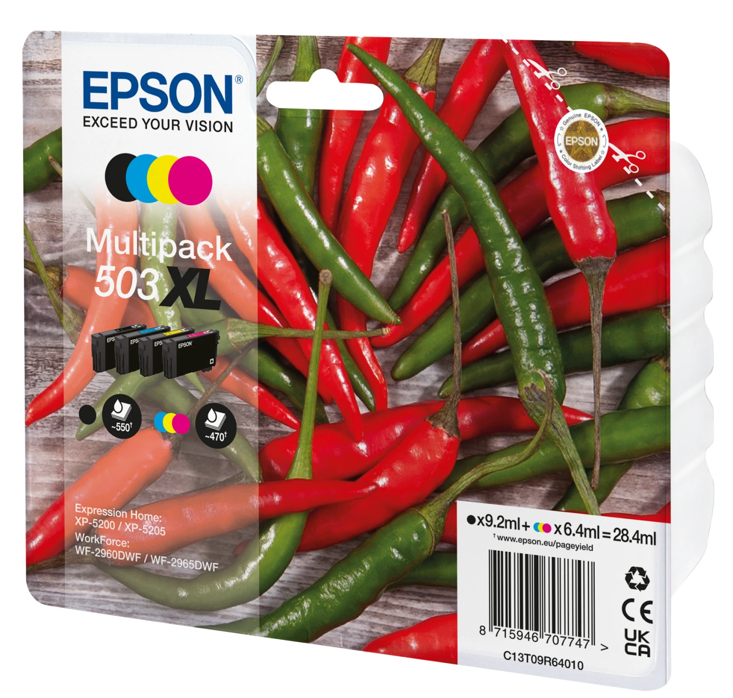 EPSON Multipack Tinte 503XL CMYBK