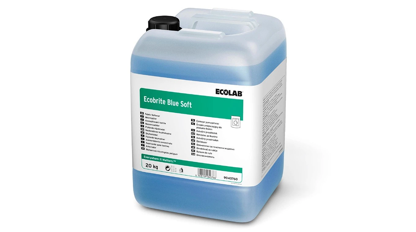 ECOLAB Adoucissant Ecobrite Blue Soft 20 kg