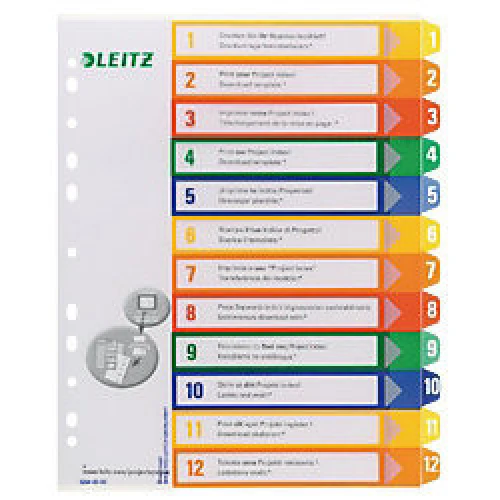 LEITZ Répertoire de chiffres 1 - 12