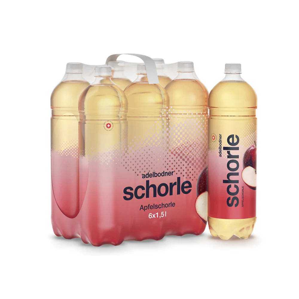 ADELBODNER Jus de pomme 6 x 1.5 litres
