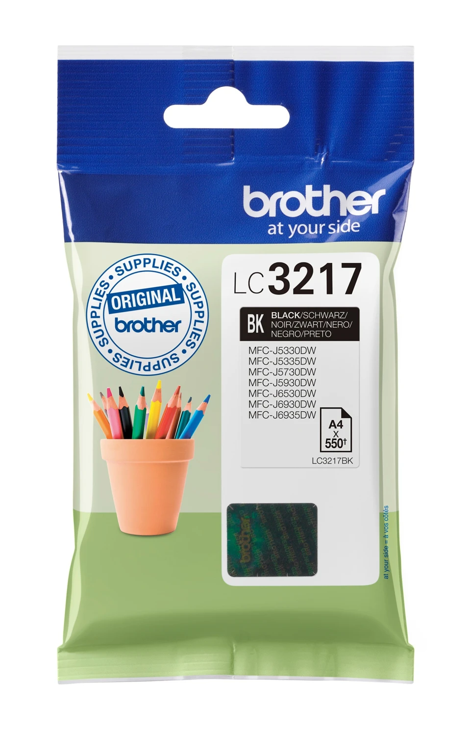 BROTHER LC-3217BK Cartouche d'encre noir