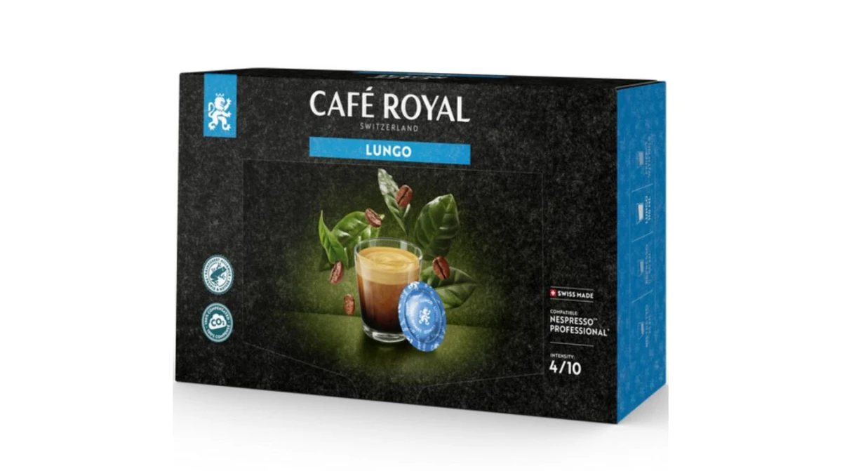 CAFÉ ROYAL Dosettes Professional Lungo 50 pièces