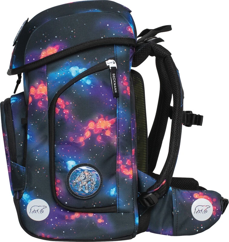 BECKMANN Schulrucksack-Set Plus Air mit Wendetasche