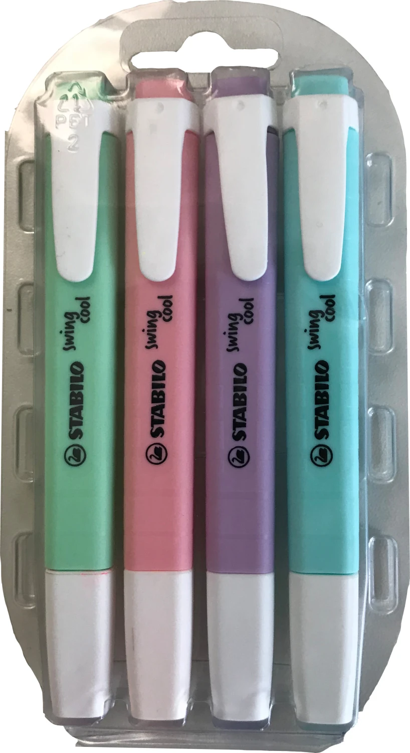 STABILO Swing cool Pastell - 4er Pack