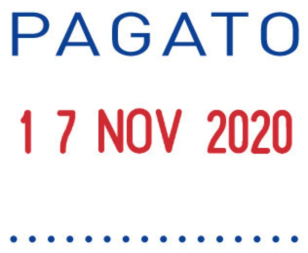 TRODAT Lagerstempel Pagato