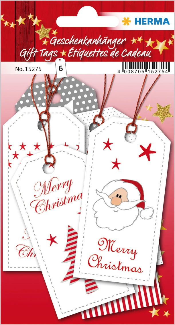 HERMA 15275 Etiquettes cadeaux Noël