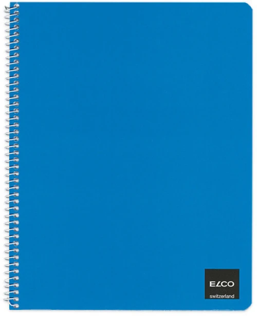 ELCO Spiralhefte A5+ mit 50 Blatt, 70g/m2,