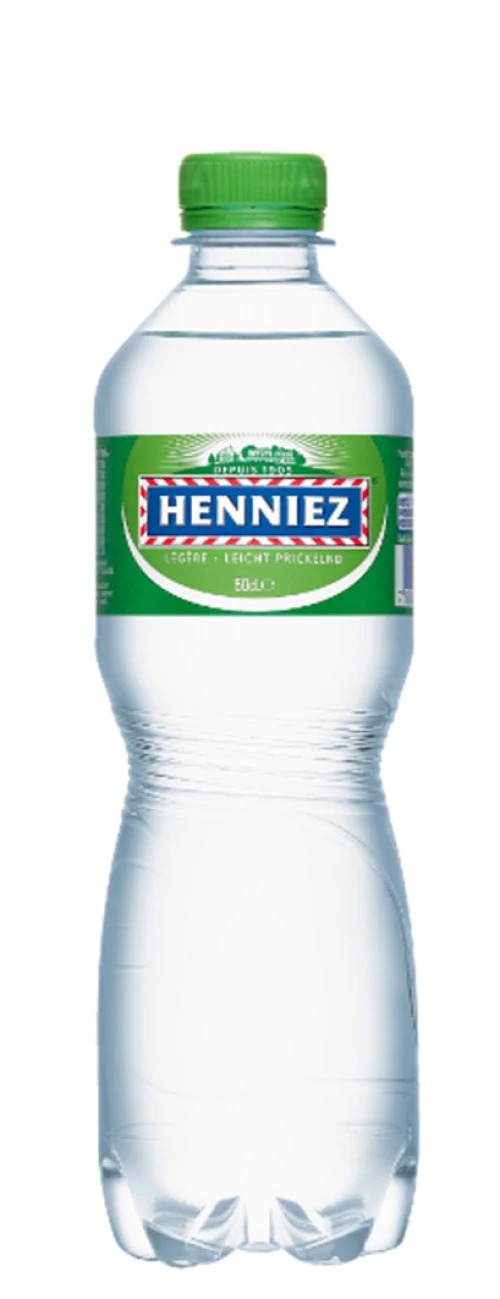 HENNIEZ vert Eau minérale 50cl - légèrement gazeuse (6x)