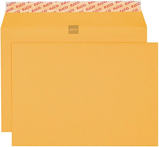 ELCO Enveloppes Jaune banque B5 250 x 175 mm