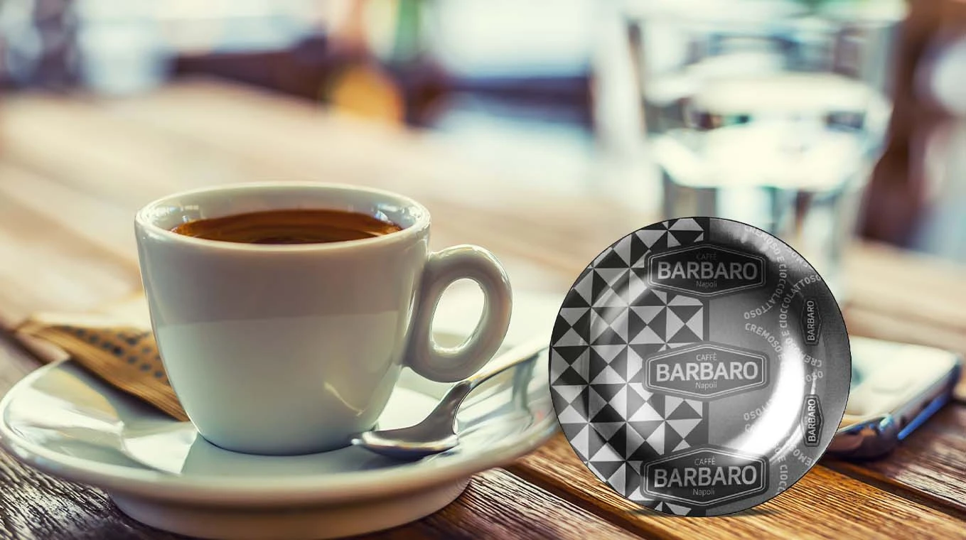 CAFFÈ BARBARO Professional Dosettes Crémeuses & Chocolatées 50x