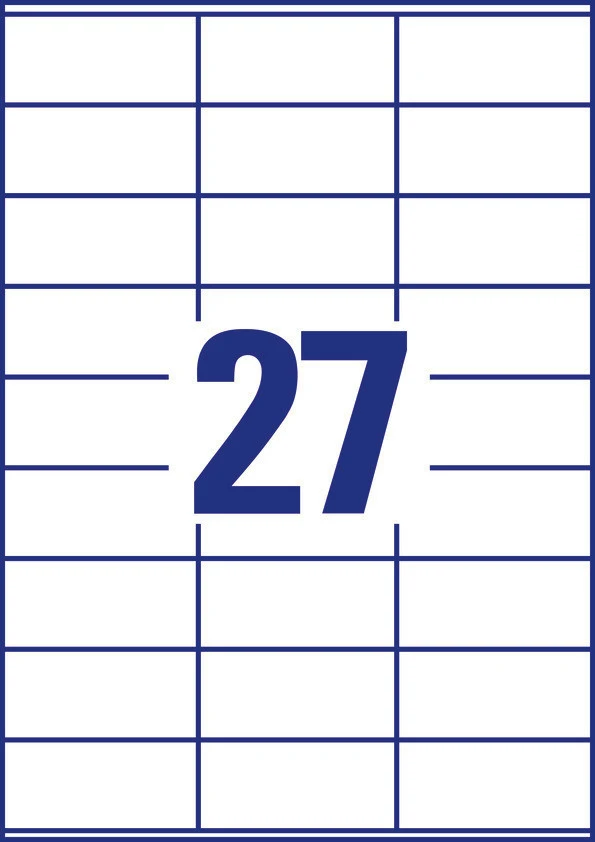 AVERY ZWECKFORM 3479 Etiketten, 70 x 32 mm, 100 Blatt