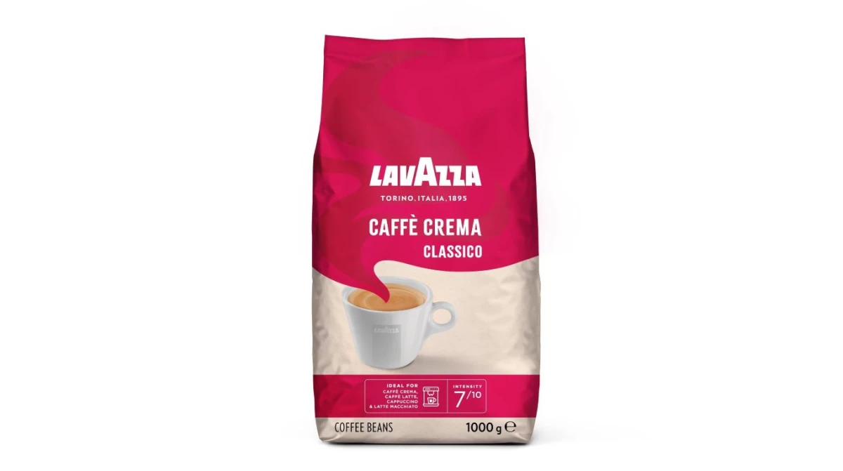 LAVAZZA Grains de café Caffè Crema Classico 1 kg