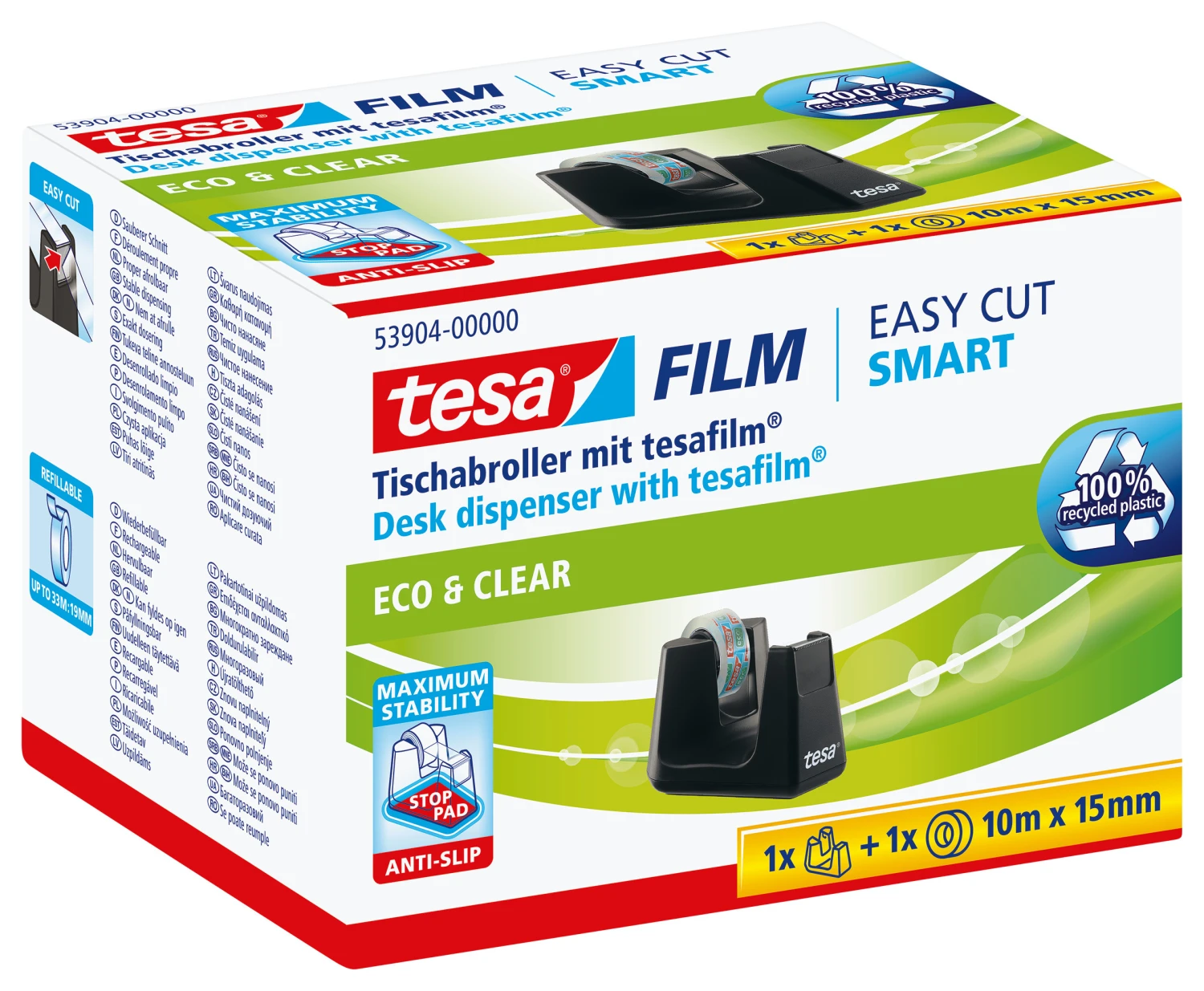 TESA Dérouleur Easy Cut ecoLogo Smart