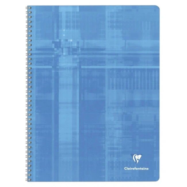CLAIREFONTAINE Spiralheft assortiert A4 kariert