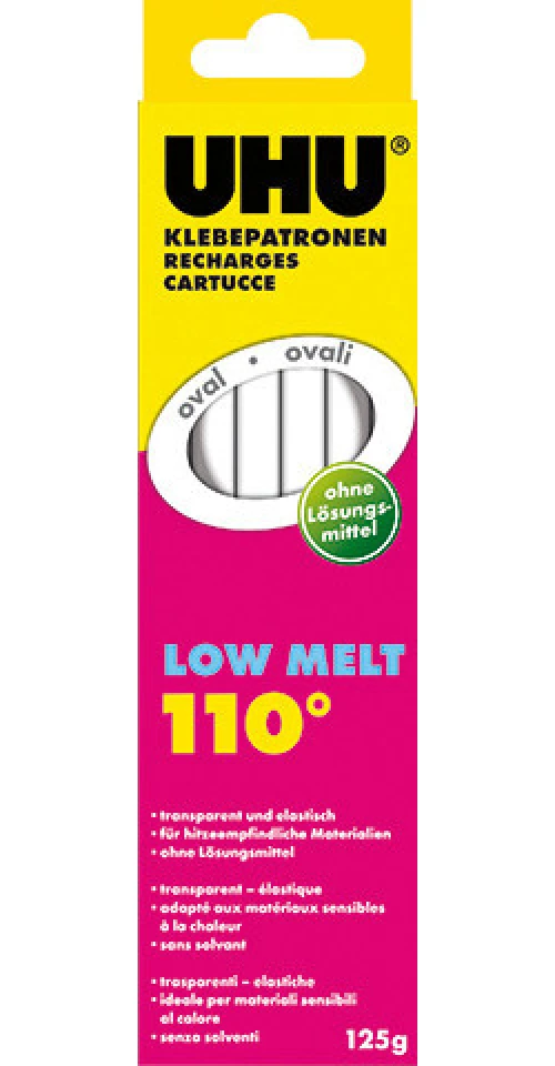 UHU Klebepatronen LT110  transparent 125g