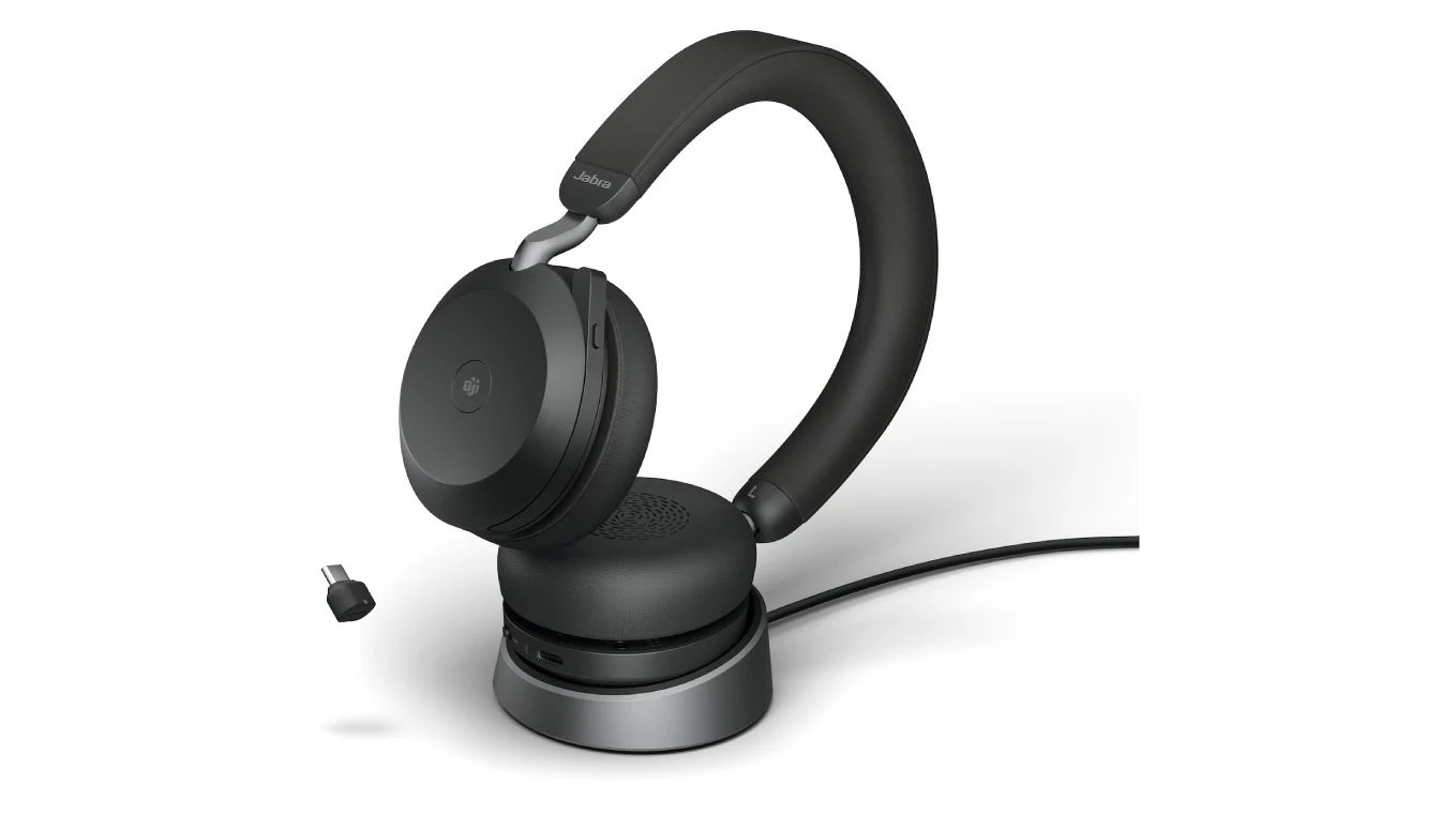 JABRA Evolve2 75 MS Stereo Headset Bluetooth USB-C
