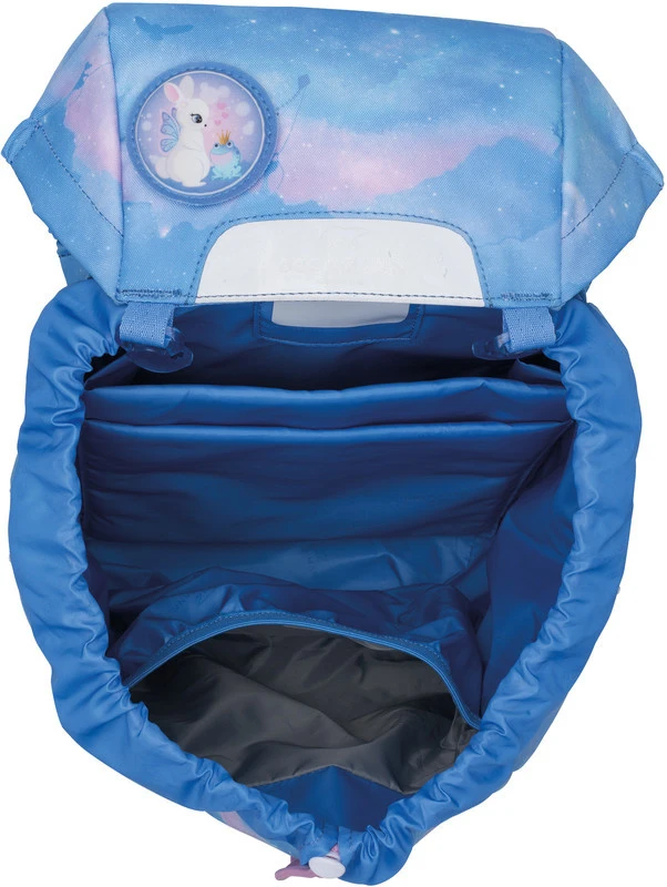 BECKMANN Schulrucksack Classic mit Wendetasche