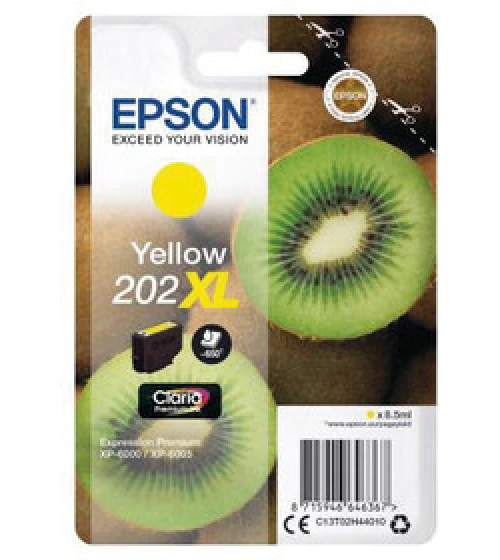 EPSON Tintenpatrone 202XL yellow