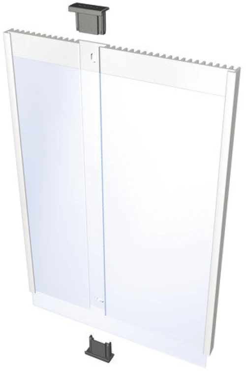 DURABLE Plaque de porte 210 x 297 mm, A4 haut