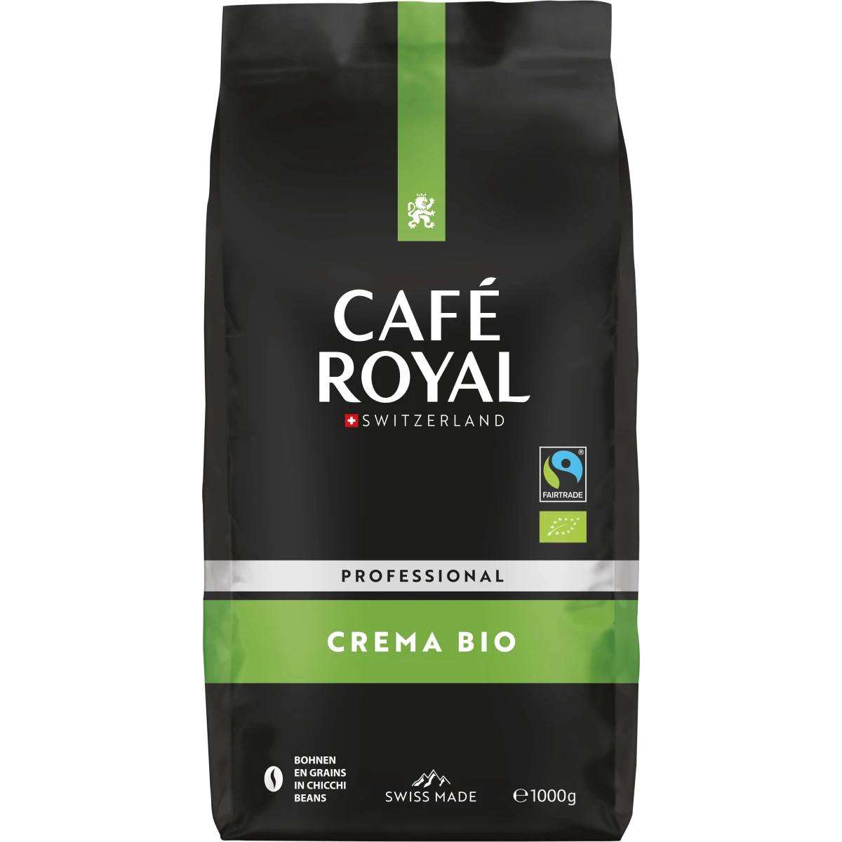 CAFÉ ROYAL Café en grains Crema Bio 1 kg