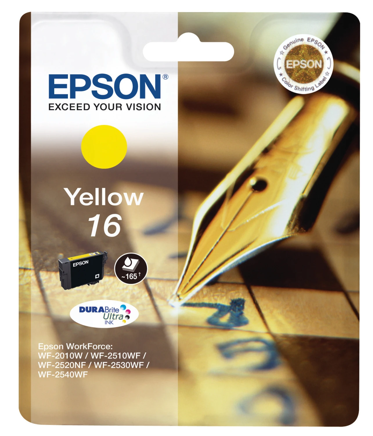 EPSON Tintenpatrone 16 yellow