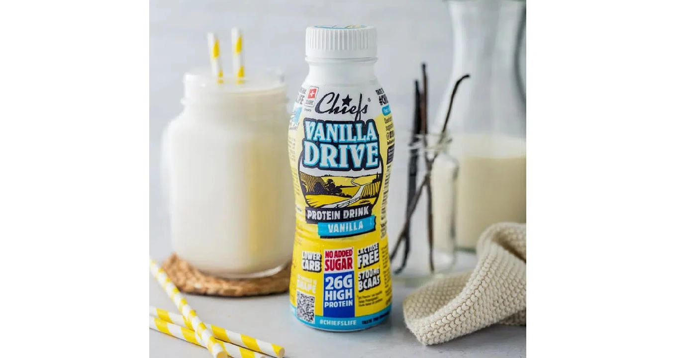 CHIEFS Protein Drink Vanilla Drive 8 x 330 ml